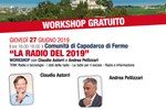 “La radio del 2019”, workshop gratuito al Capodarco L’Altro Festival